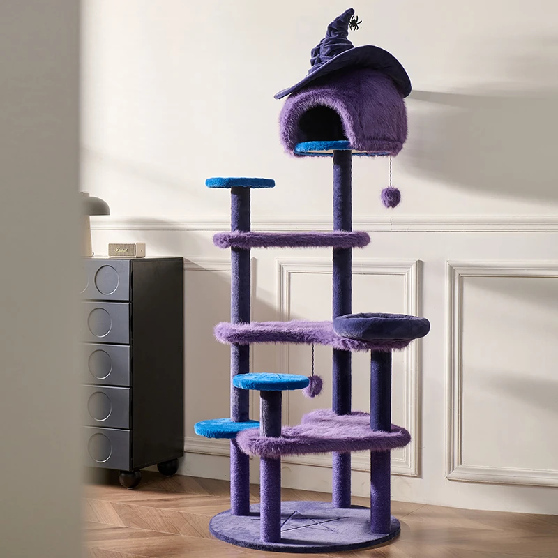 捣蛋鬼室内楼梯猫爬架一体家用小户型不占地猫树猫咪猫窝