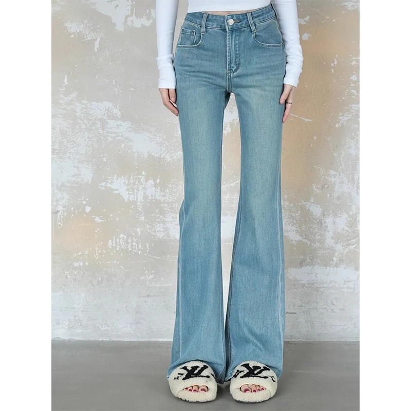 【宠粉】高货牛仔裤女显瘦春夏宽松牛仔裤女断码清货十三行女装高货