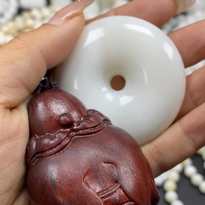 葫***娃香榧木花梨木，平安扣