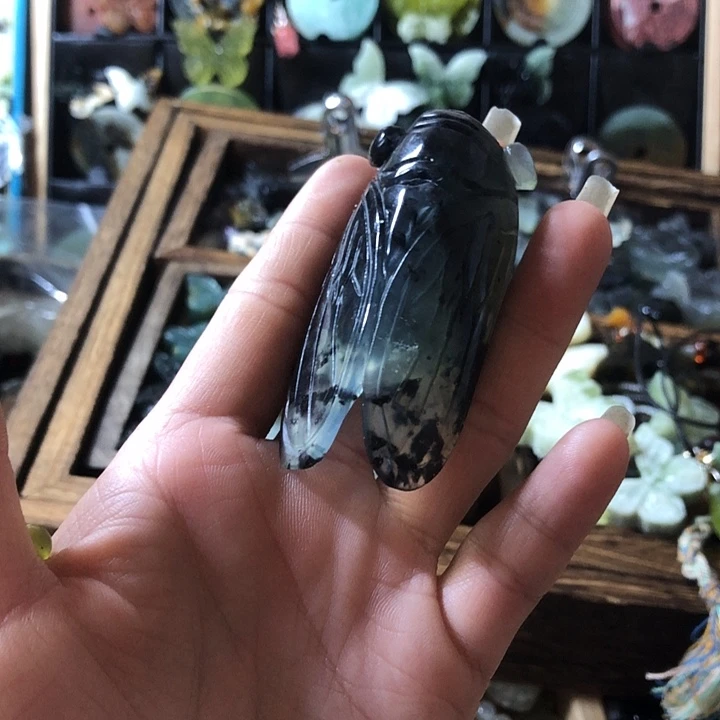 岫玉未镶嵌岫玉挂件