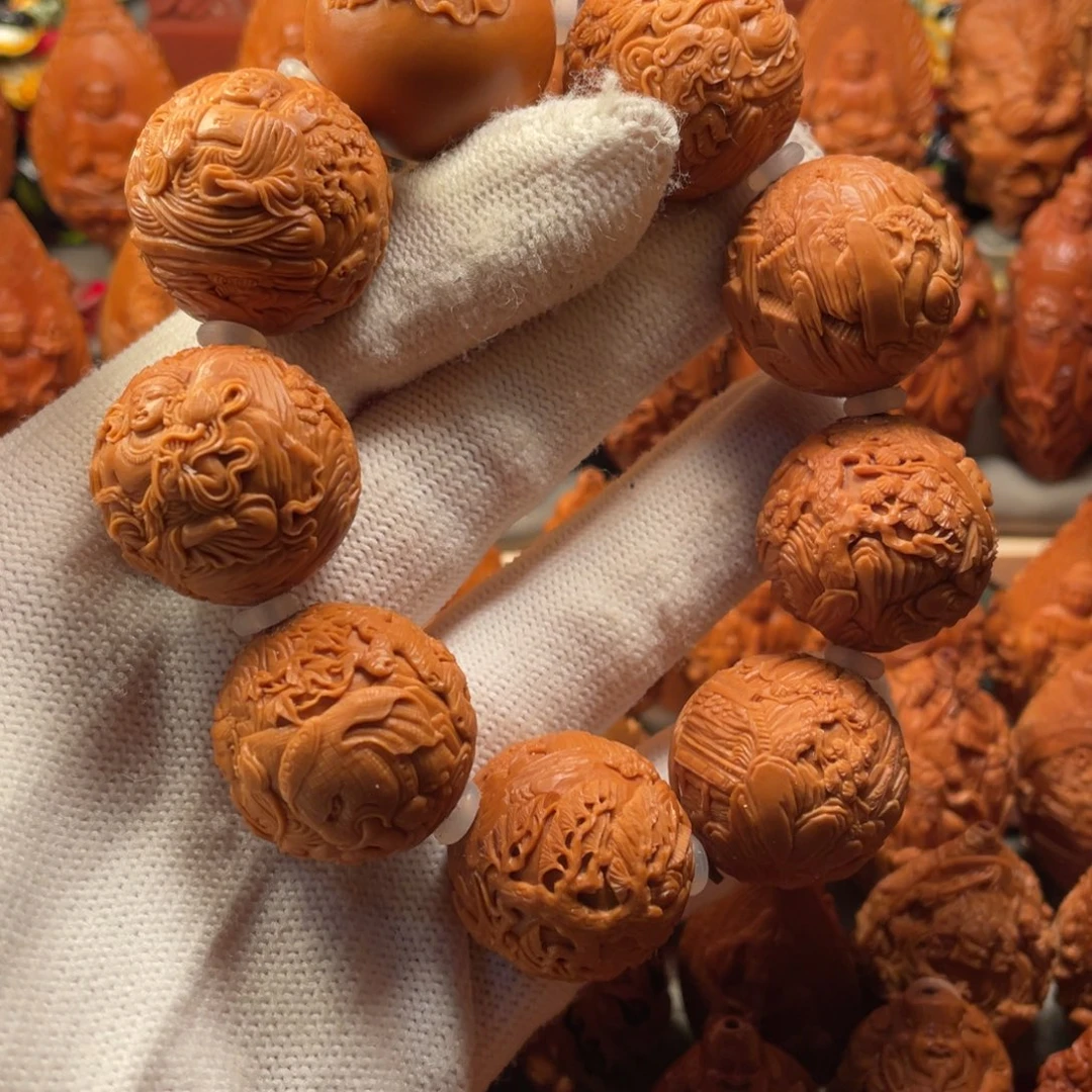 橄榄核手串/手链光珠万佛