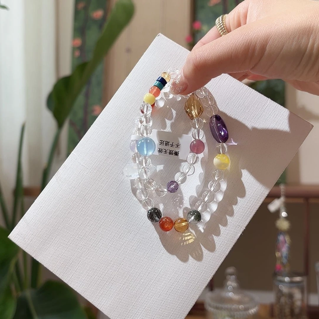 水晶手串未镶嵌设计款