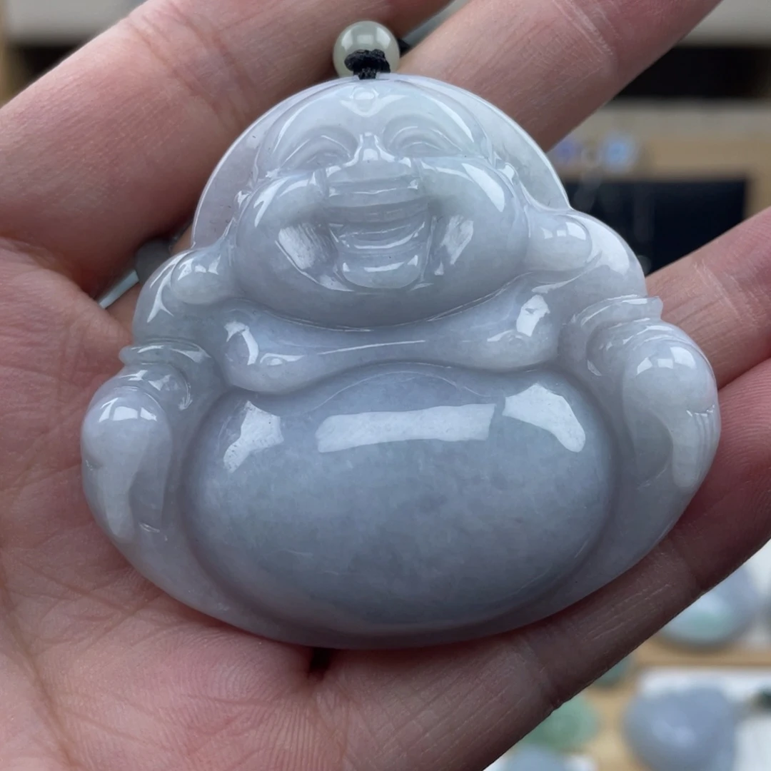 翡翠未镶嵌颈饰52尺寸大佛厚装