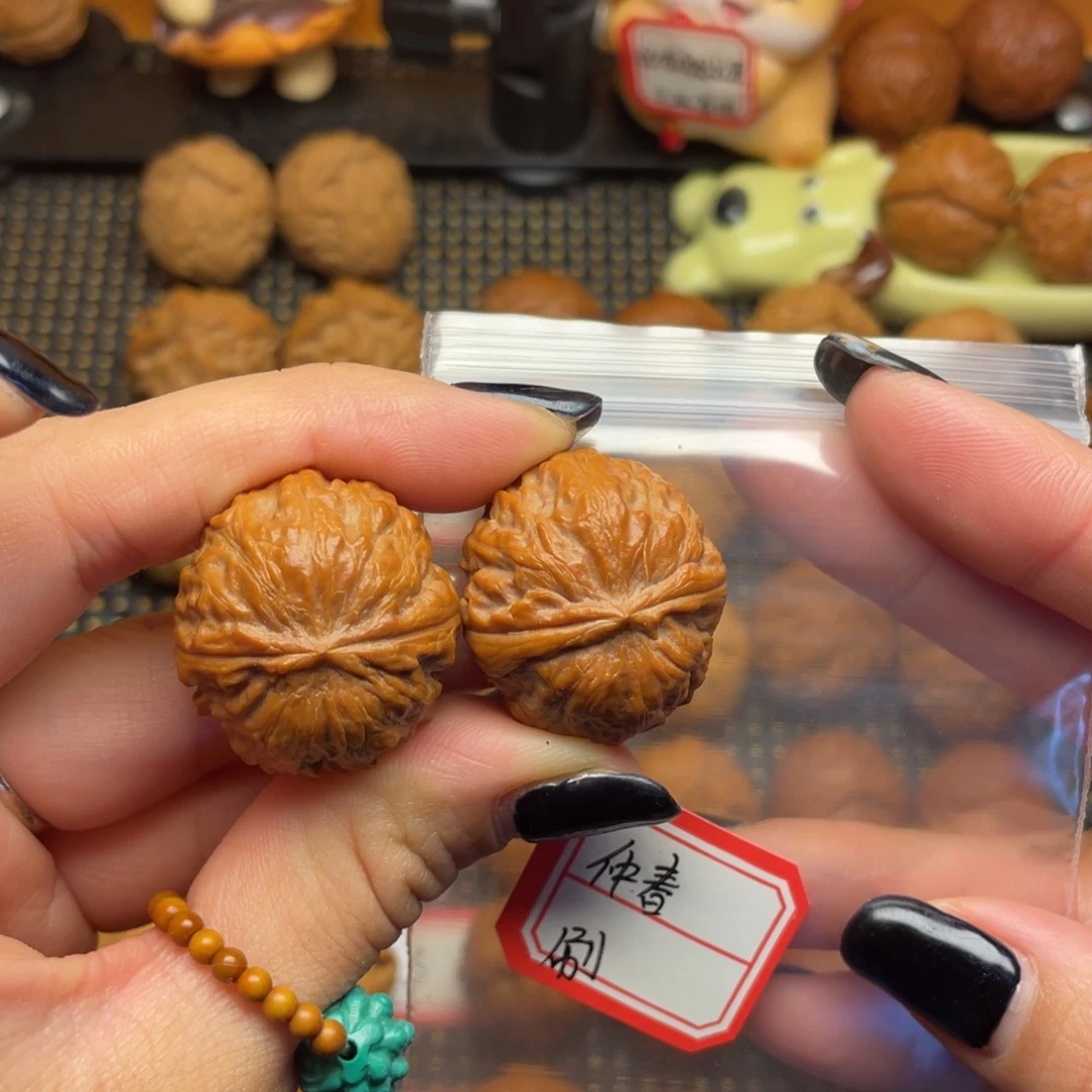 仲***七文玩核桃吊坠29尺全品闷尖小磨盘