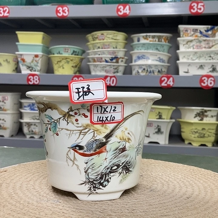 紫砂紫砂花盆0172