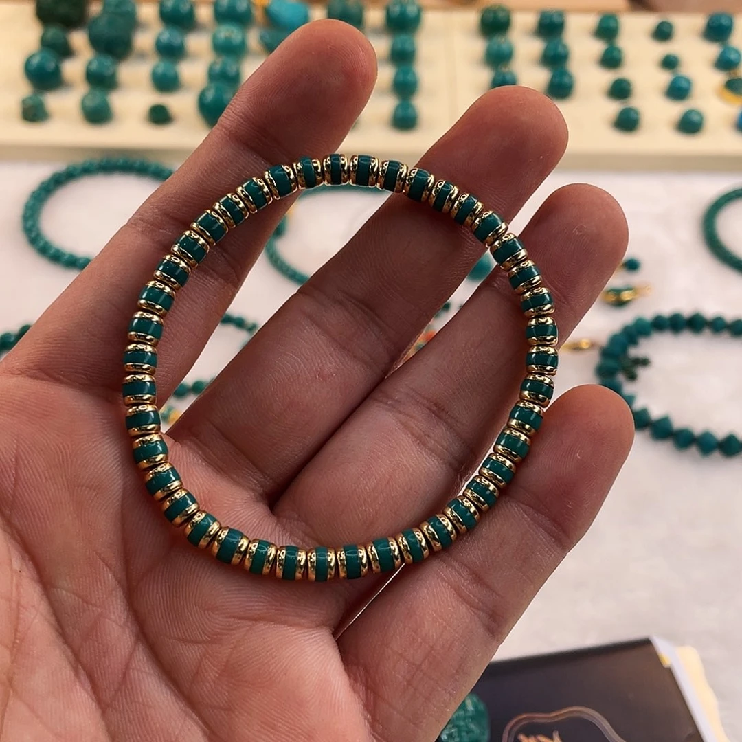 …***L绿松石未镶嵌耳饰