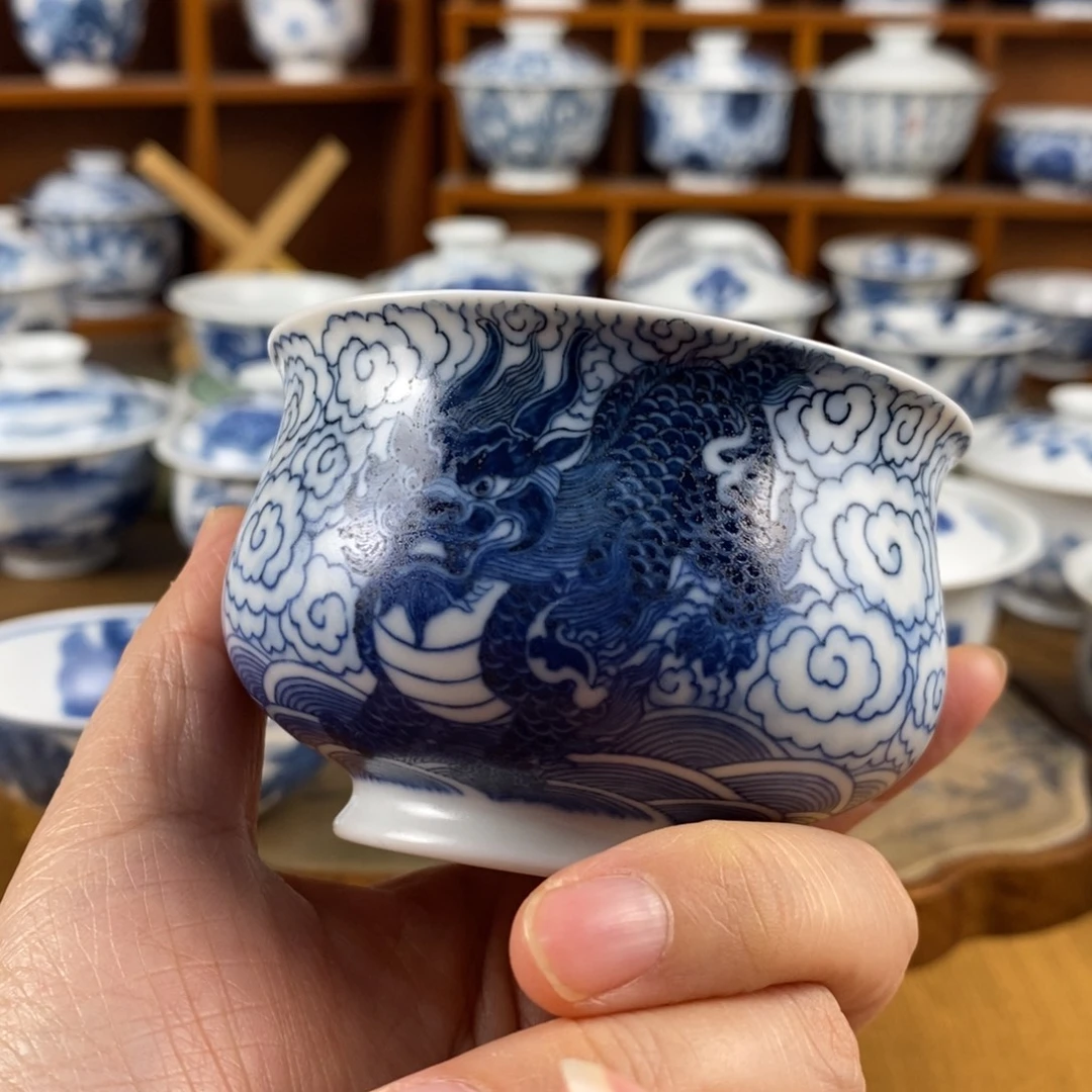 瓷片景德镇陶瓷手绘茶器705