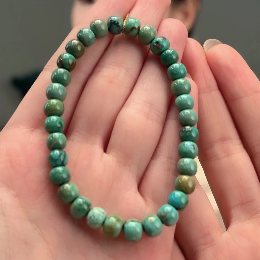 绿松石未镶嵌颈饰