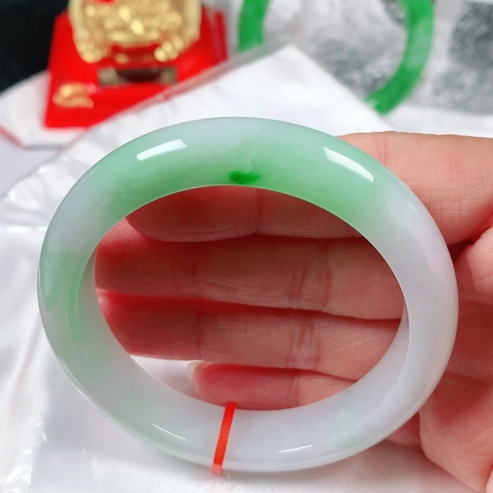 未镶嵌手镯翡翠  编号S1614 正圈54