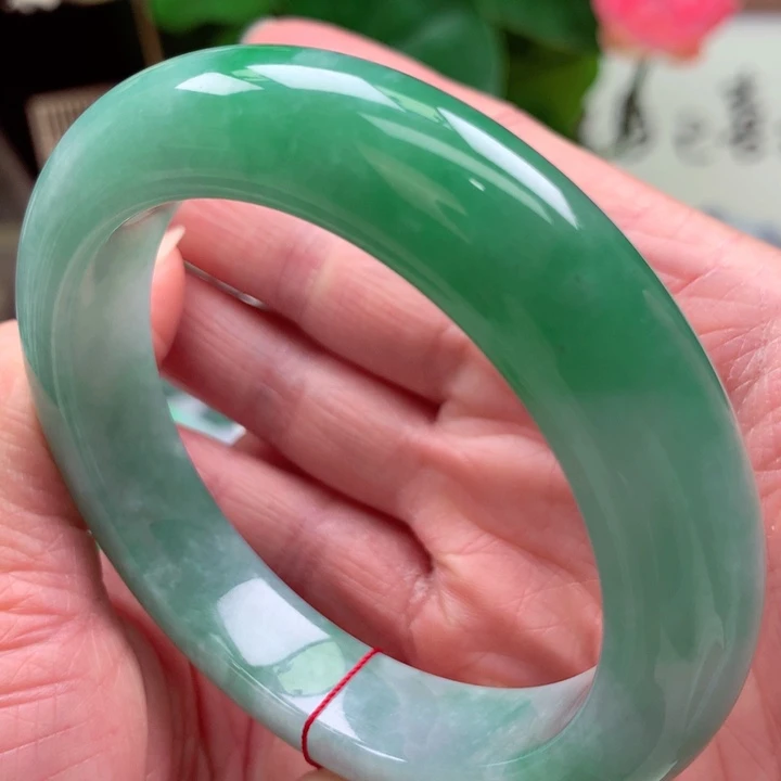 翡翠未镶嵌手镯天然翡翠手镯