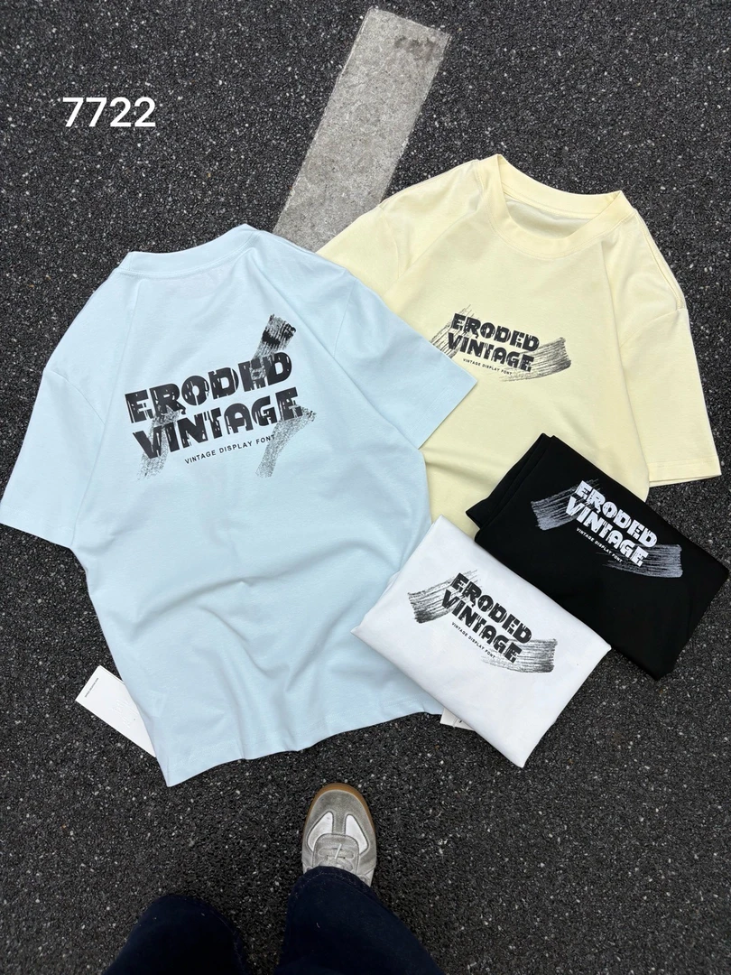 《白色》小众设计时尚撤柜新款短T-7722