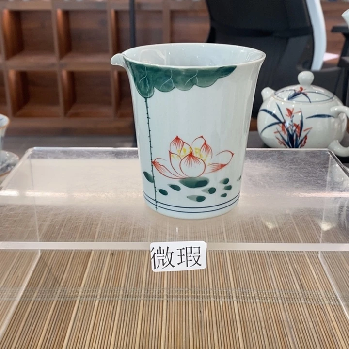 釉下老陶泥手工绘制