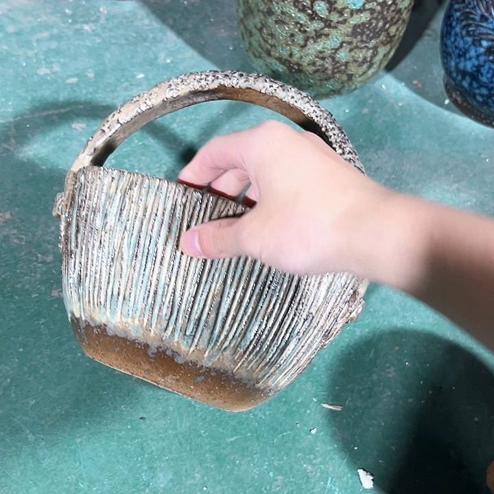 紫砂花盆次品次品次品