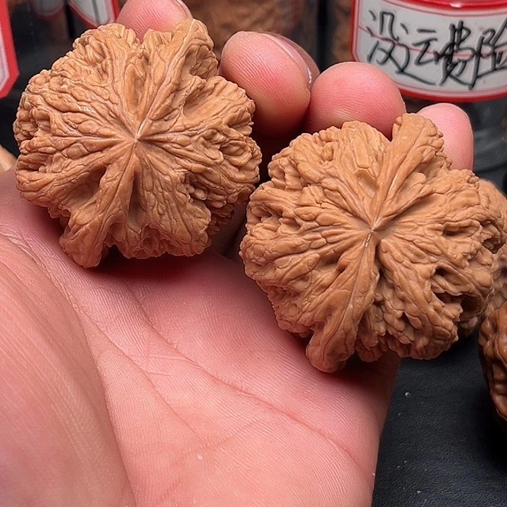 文玩核桃把件粗筋48