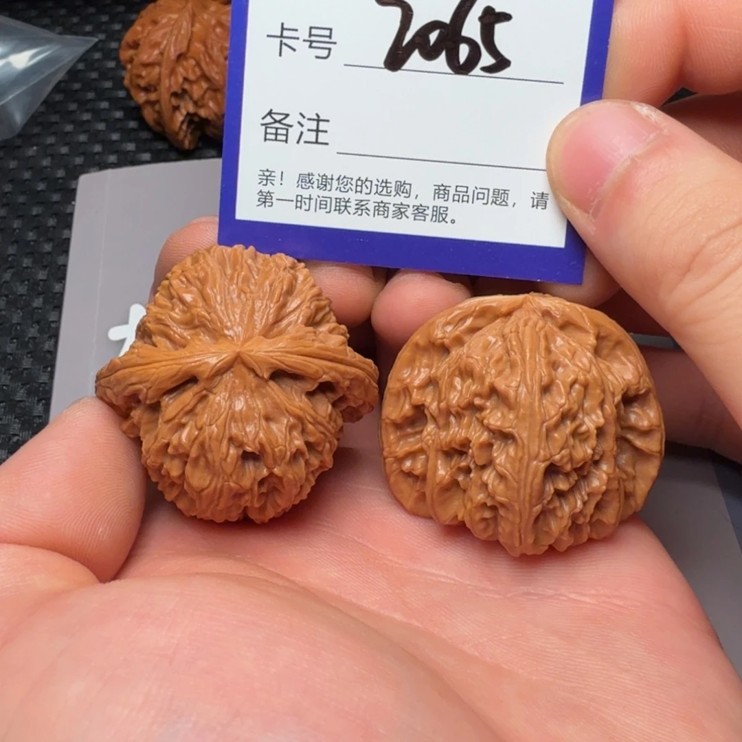 吊坠文玩核桃白狮子