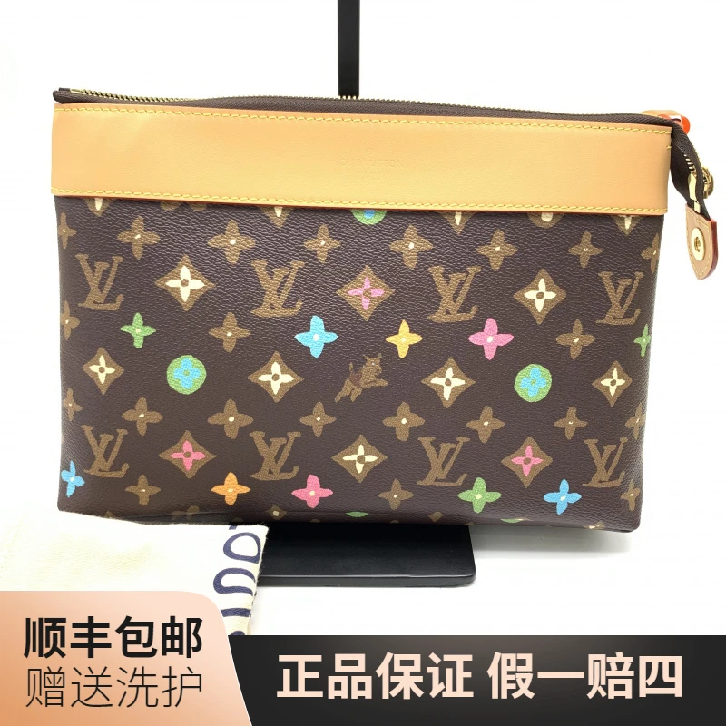 99新 LouisVuitton/路易威登 LV Tyler联名款手拿包/10019018奢侈