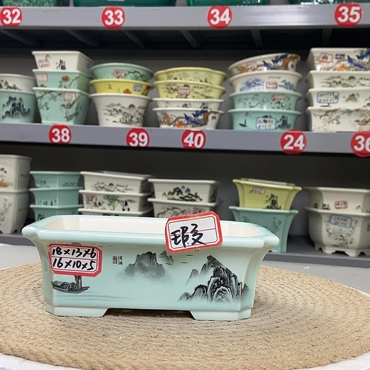 紫砂紫砂花盆9966