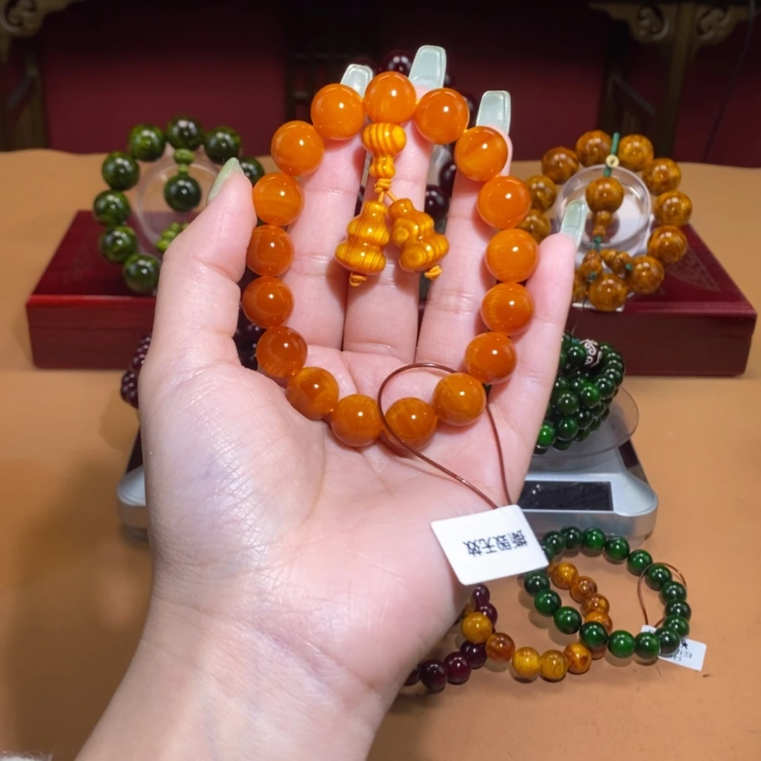 贝壳杉帝王血龙木1.2金丝