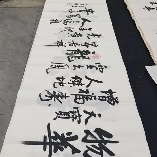 翰墨白武坤老师作品一副