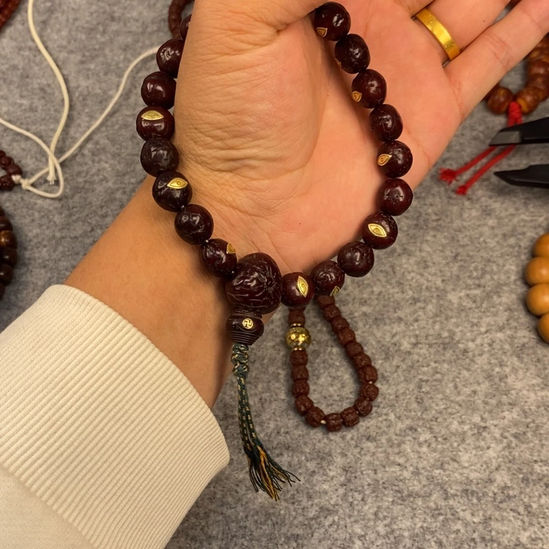 小***·金刚菩提吊坠凤眼