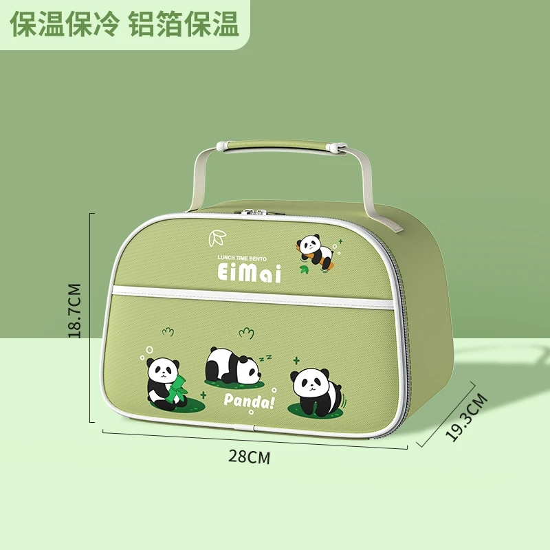 学生加高饭盒袋水果保鲜袋儿童防水防油袋子易清洗保温保冷野餐包