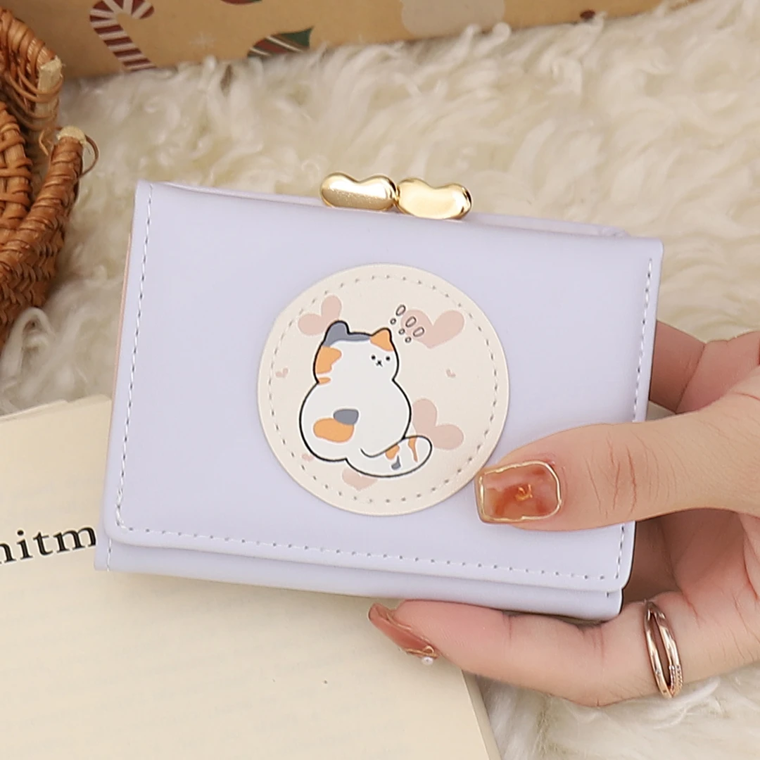 钱包女学生高颜值2025新款轻便小巧零钱包可爱卡包一体圣诞小礼物