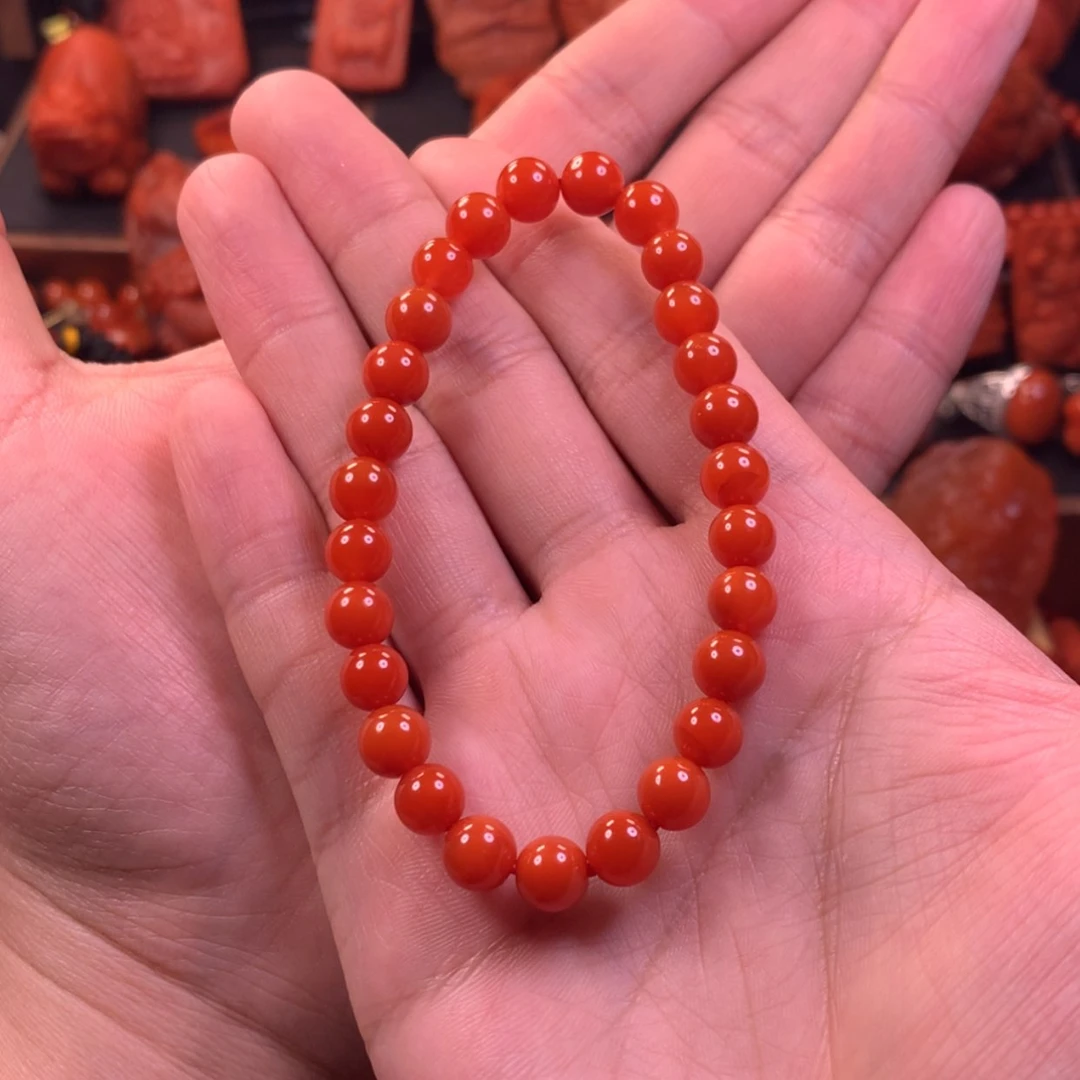 【闪购商品】南红玛瑙高品单圈未镶嵌