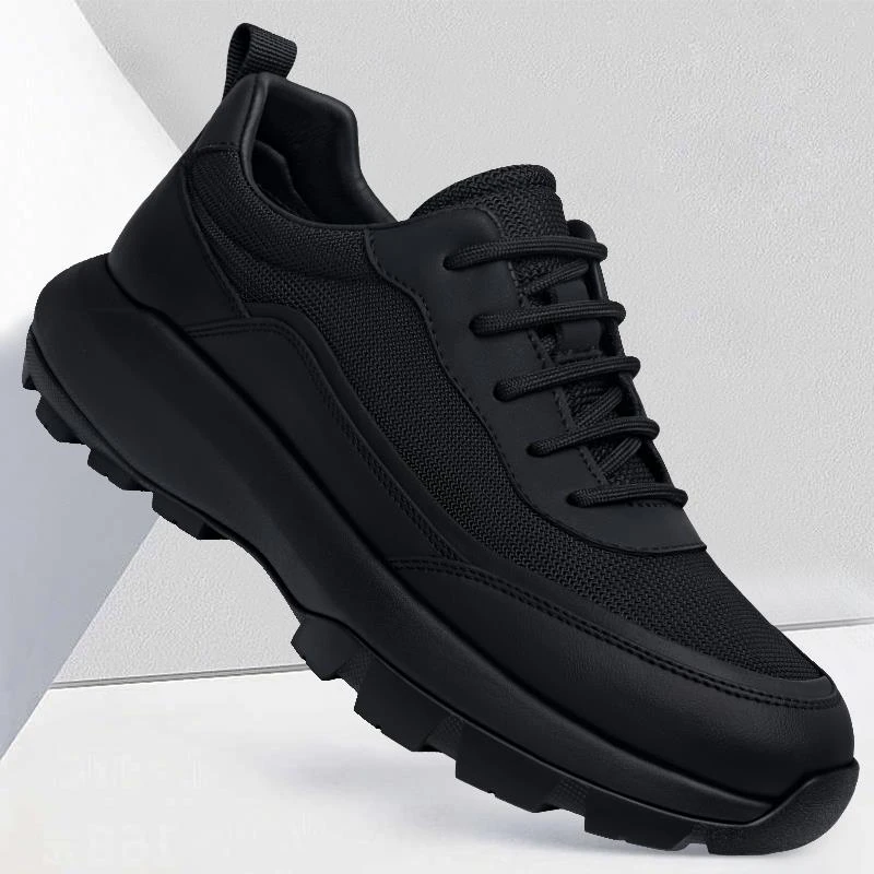 lousie segla/路易圣戈希男鞋2025新款透气防臭不闷脚网面老爹鞋