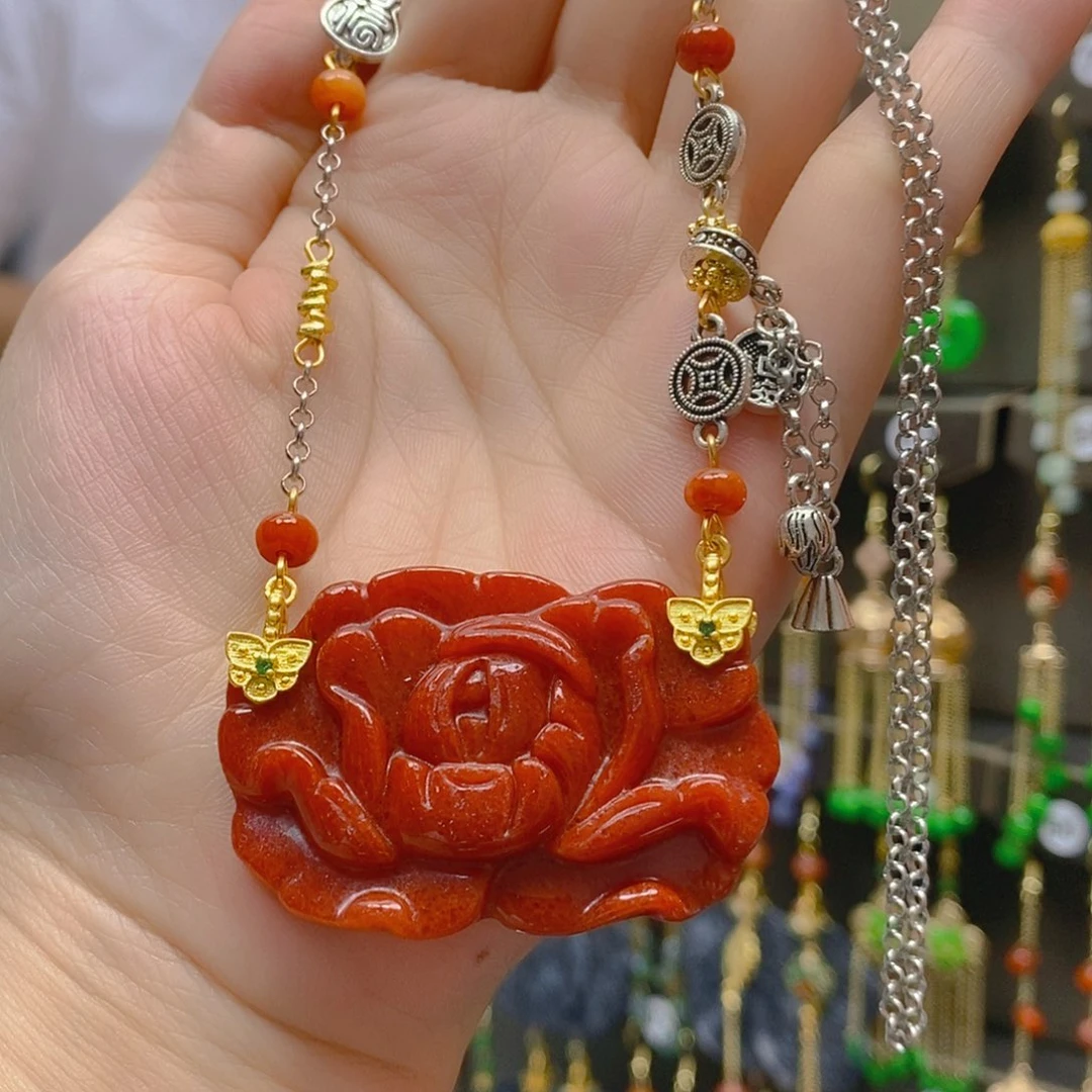 翡翠合金耳饰翡翠