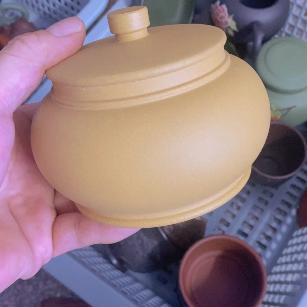 茶杯绿泥紫砂紫砂
