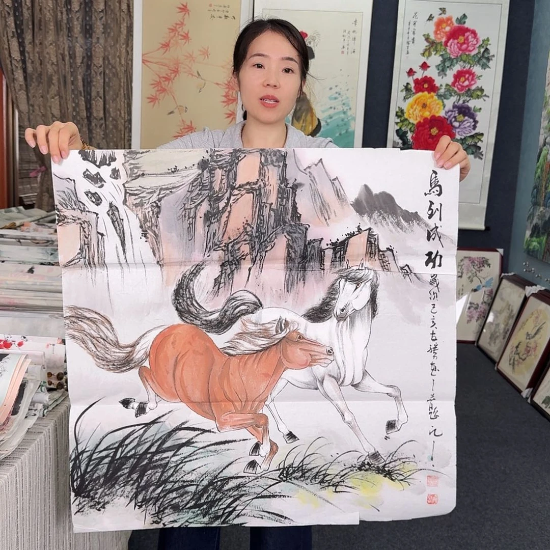 纯手绘的好看作品