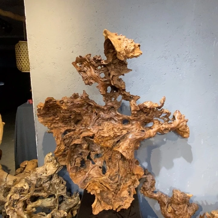 古***l木草木堂根艺摆件330