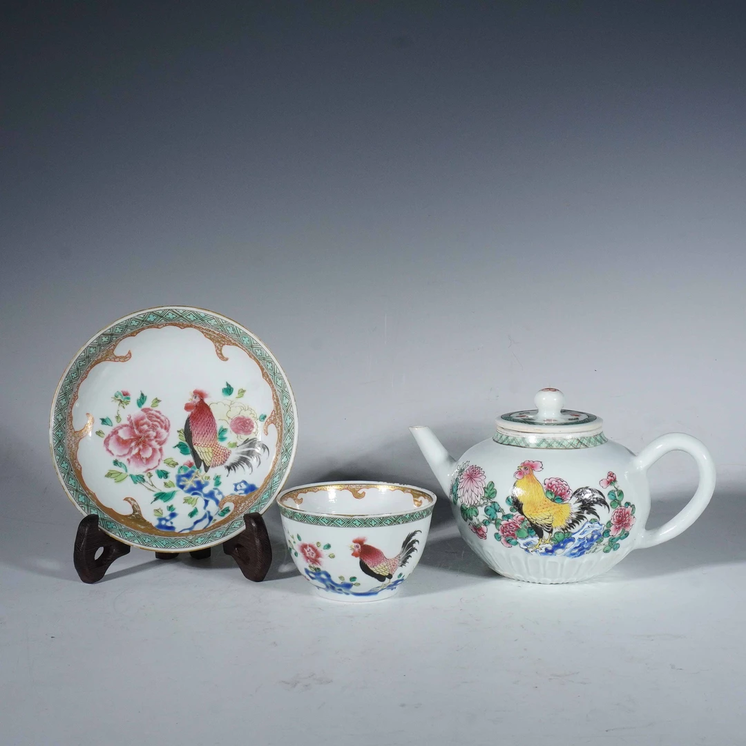 【拍卖】Lot 25026 粉彩茶具一组