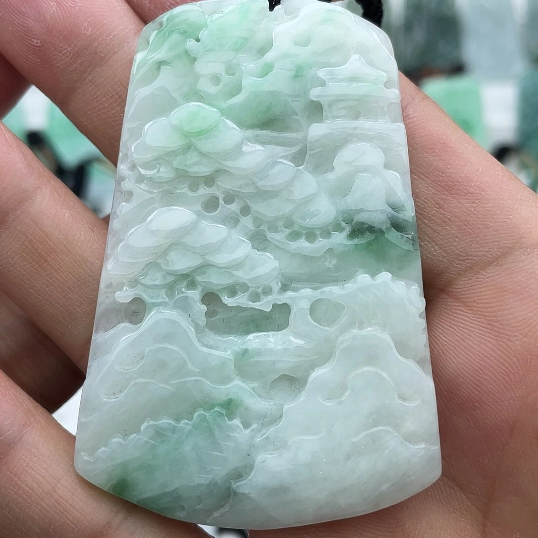 颈饰未镶嵌翡翠翡翠