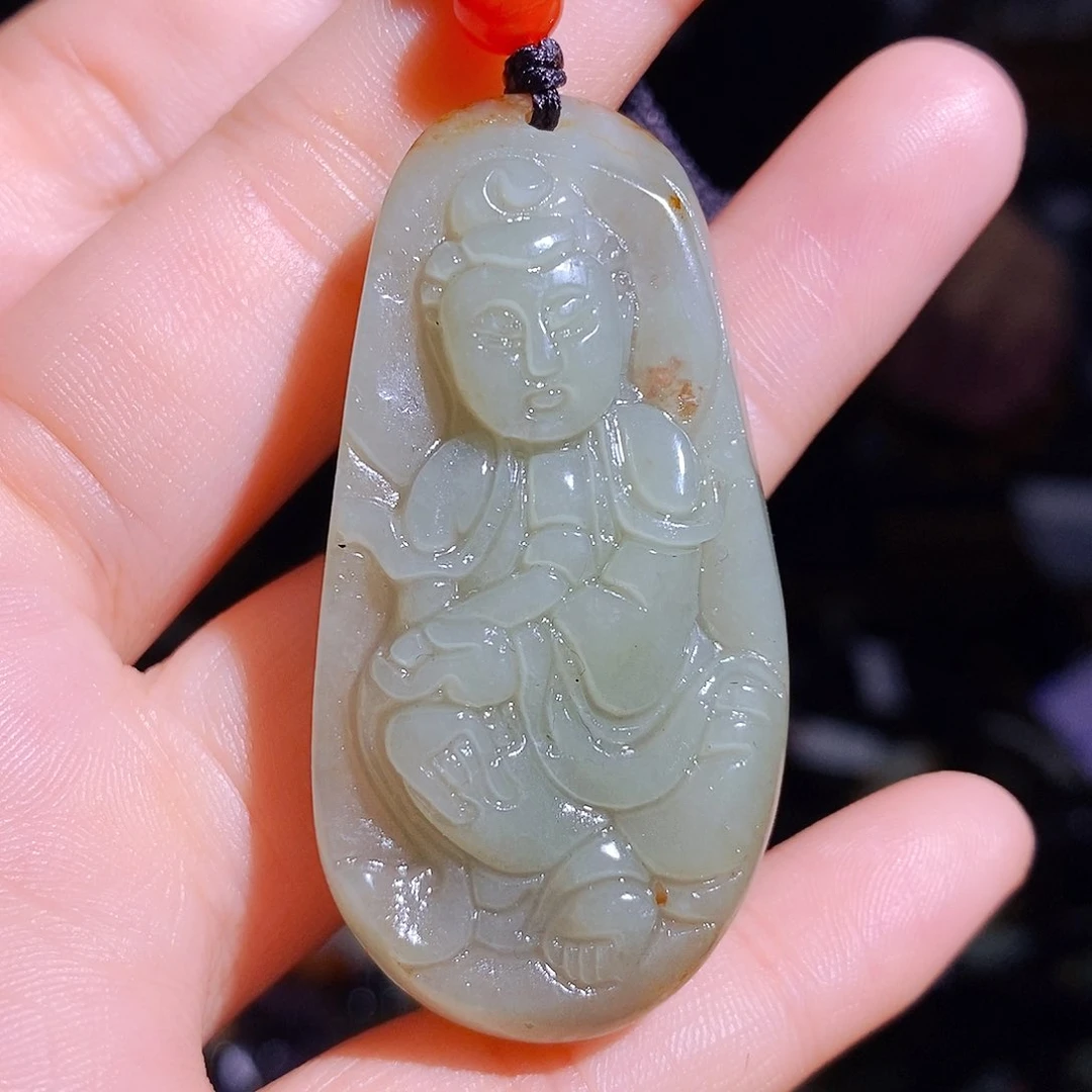 和田玉颈饰未镶嵌