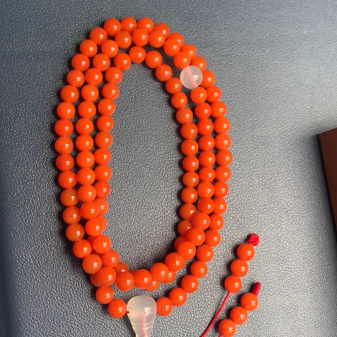 南红玛瑙未镶嵌保山天然原矿南红7mm+多圈