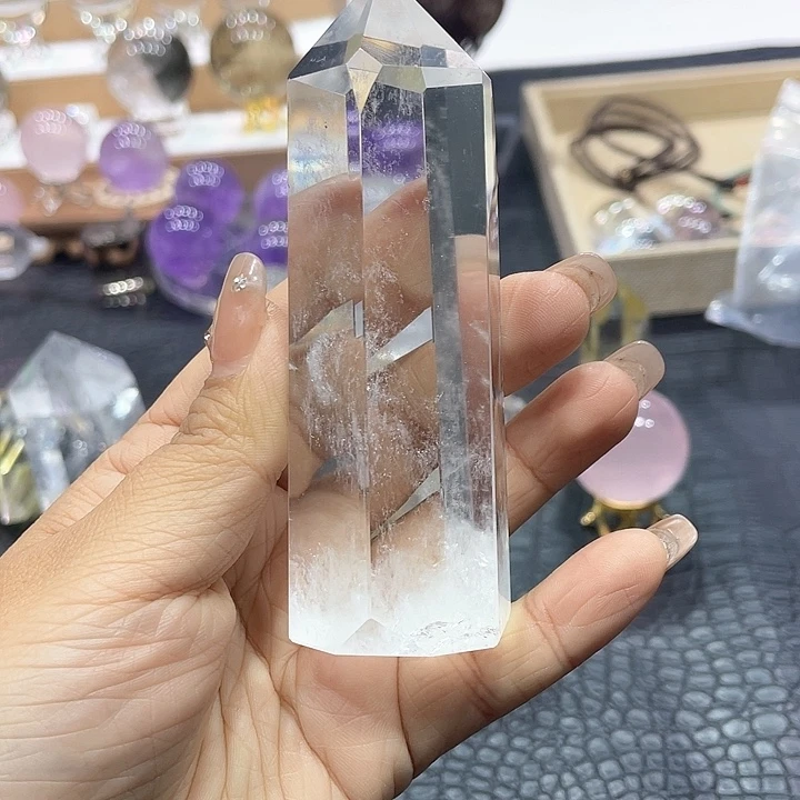 水晶柱未镶嵌包****子