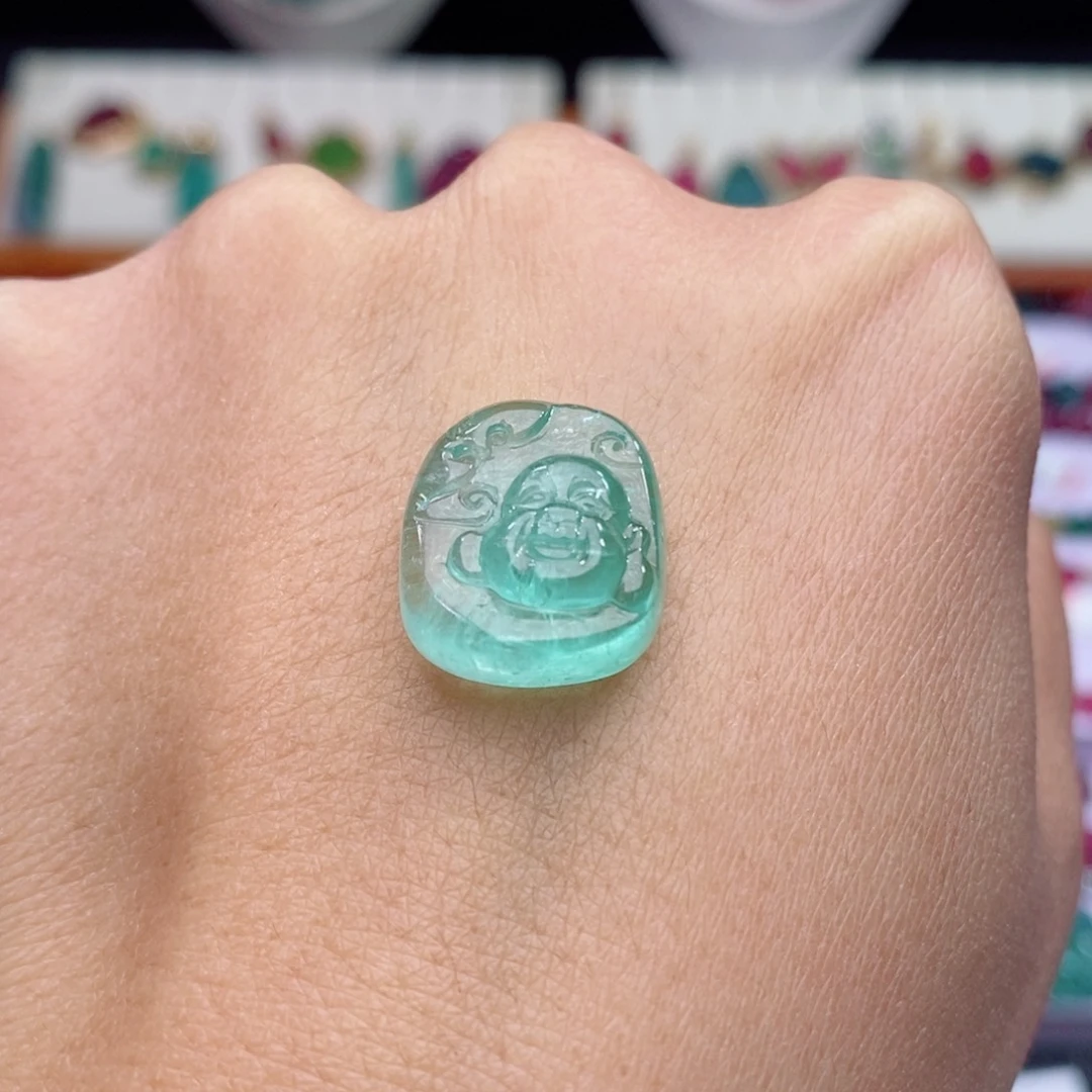 未镶嵌珠宝半成品碧玺d