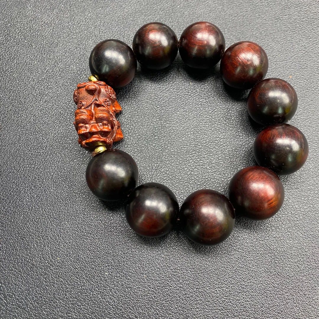 典藏品紫檀貔貅手串k20.3