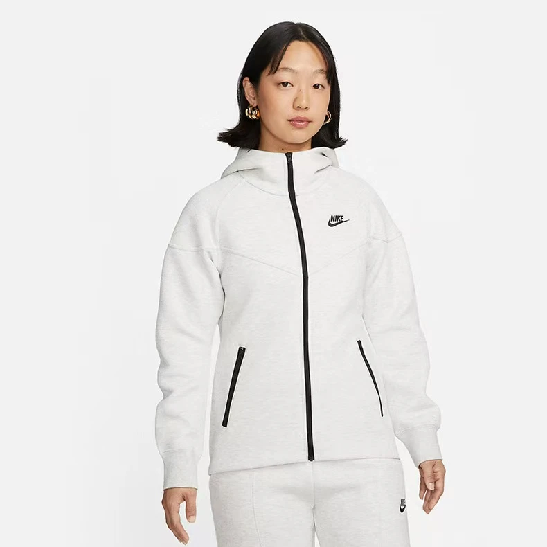 耐克/NIKE女子新款休闲训练针织运动夹克外套 FB8339013