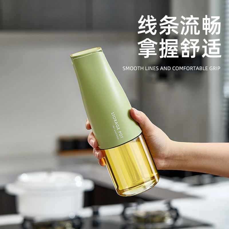 挂调料瓶料酒防漏油罐子油壶不滴高端油醋家厨酱油玻璃