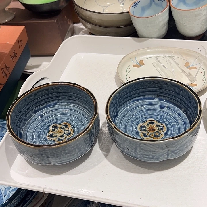 ****花瓷超美有调性大口径碗2个