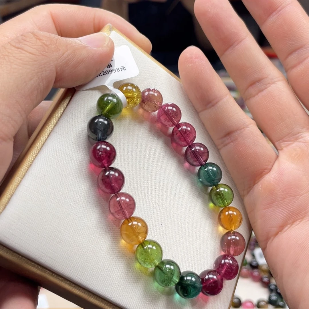 碧玺未镶嵌手串9mmmmmmmmm