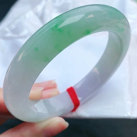 未镶嵌手镯翡翠伊*呢57圈口882778