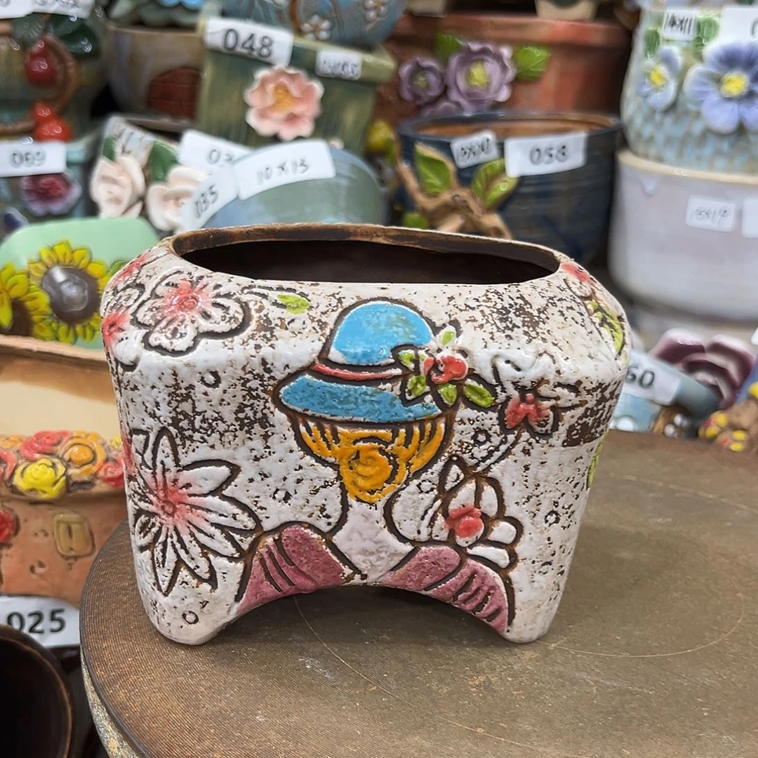 粗陶多肉花盆花盆