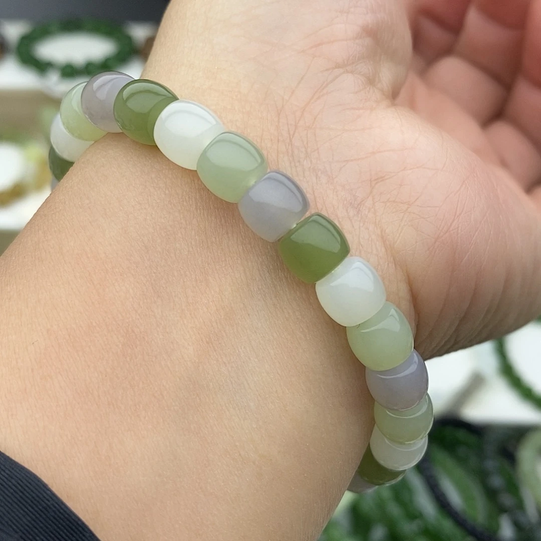 和田玉手链未镶嵌