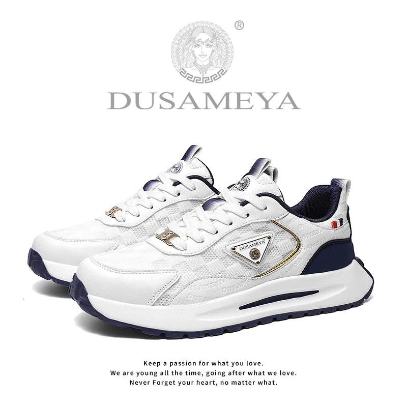 DUSAMEYA/杜莎米娅奢品男鞋夏季透气情侣阿帕奇休闲网面