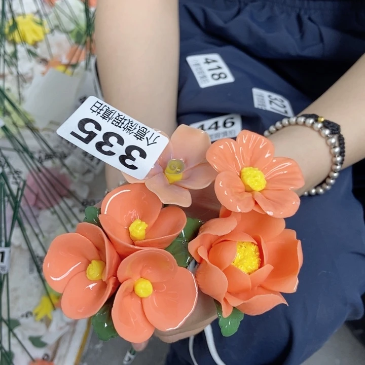 杯手工制作陶瓷花