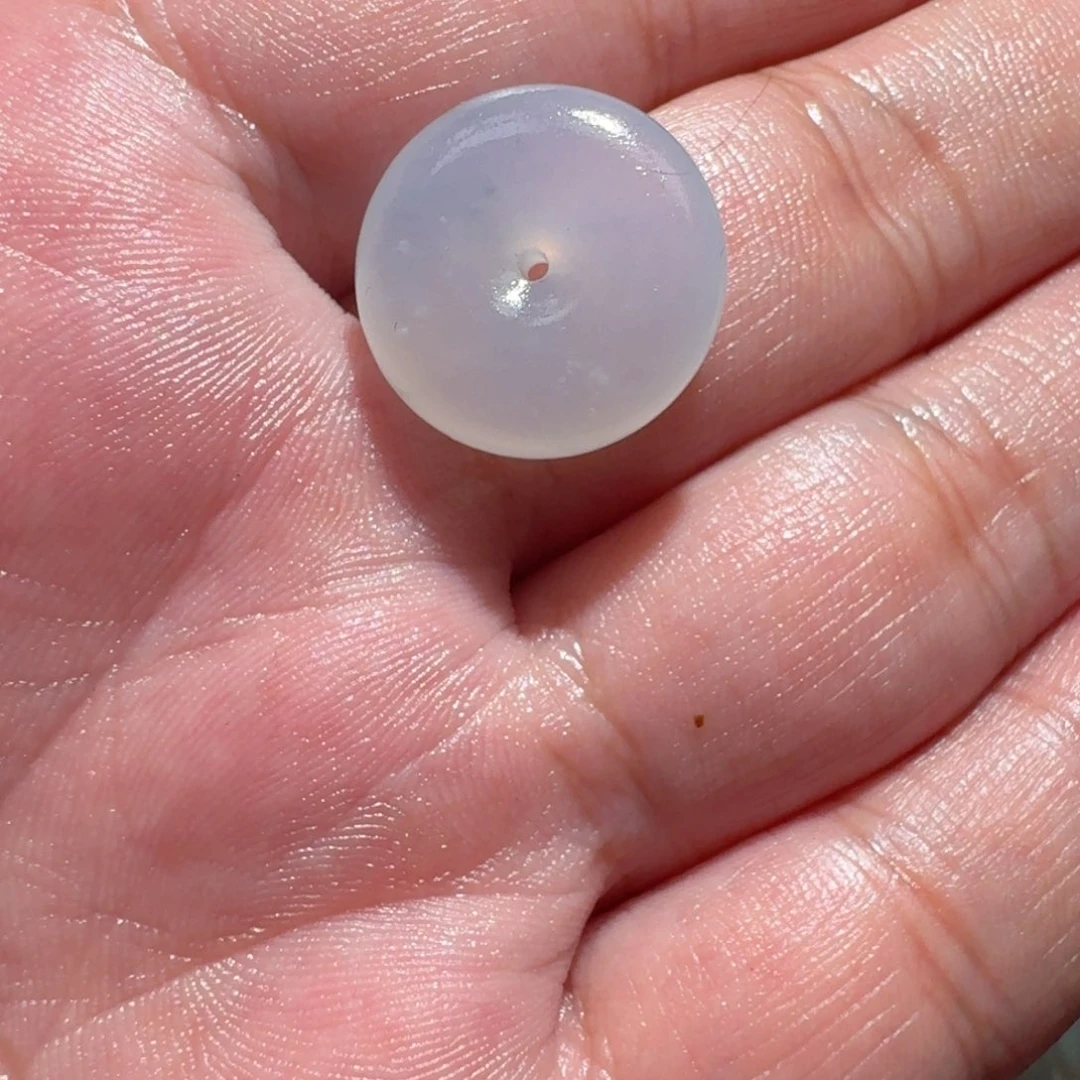 定制翡翠未镶嵌滴**海天然翡翠扣子