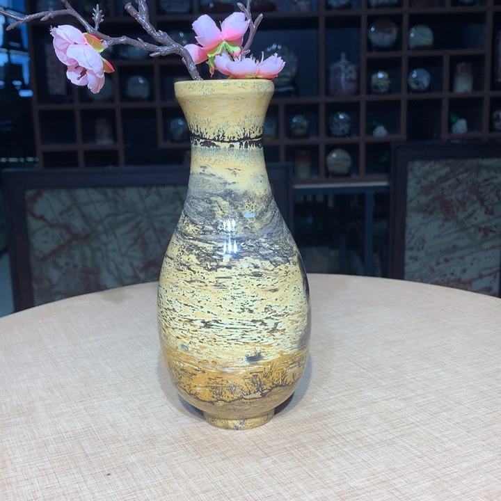 ，广西国画石摆件，收藏观赏
